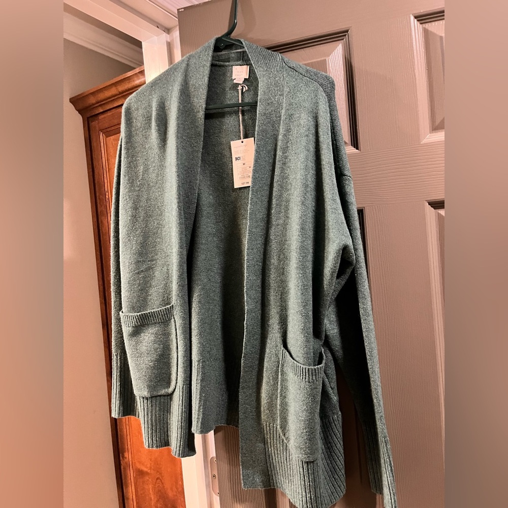 A New Day Teal Cardigan M